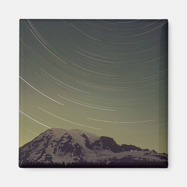 WA, Mount Rainier National Park, Mount Rainier, Magnet (Front)