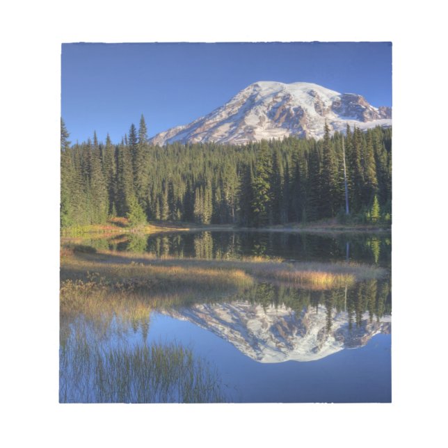 WA, Mt. Rainier National Park, Mt. Rainier Notepad (Front)
