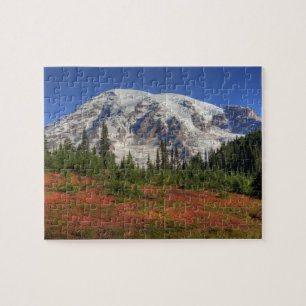 WA, Mt. Rainier National Park, Paradise Valley Jigsaw Puzzle