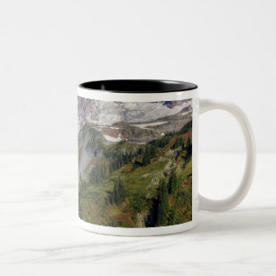 WA, Mt. Rainier National Park, view from the Two-Tone Coffee Mug