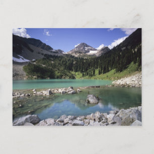 WA, Okanogan NF, Lewis Lake and Black Peak Postcard