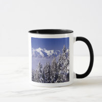 WA, Olympic NP, Olympic Mountain Range, view