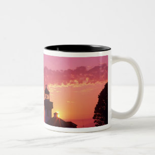 WA, San Juan Island, Lime Kiln Lighthouse, 1919, 2 Two-Tone Coffee Mug