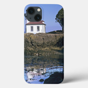 WA, San Juan Island, Lime Kiln lighthouse iPhone 13 Case