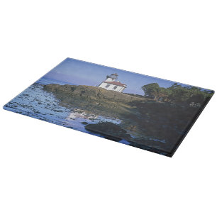 WA, San Juan Island, Lime Kiln lighthouse Cutting Board