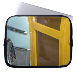 WA, Seattle, classic American automobile. 2 Laptop Sleeve