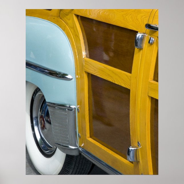 WA, Seattle, classic American automobile. 2 Poster (Front)