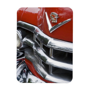 WA, Seattle, classic American automobile. 4 Magnet