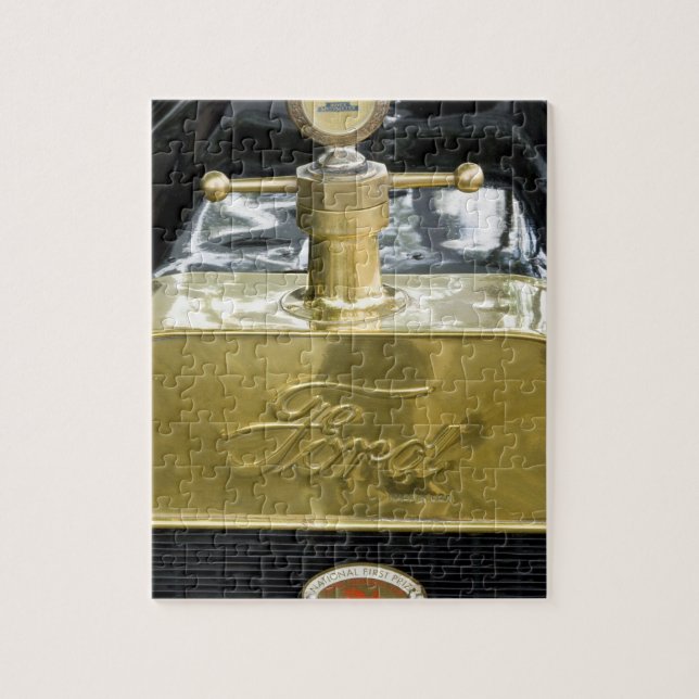 WA, Seattle, classic American automobile. Jigsaw Puzzle (Vertical)