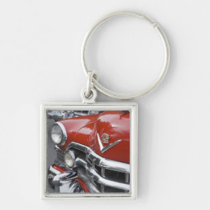 WA, Seattle, classic American automobile. Key Ring