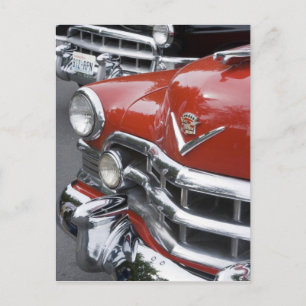 WA, Seattle, classic American automobile. Postcard