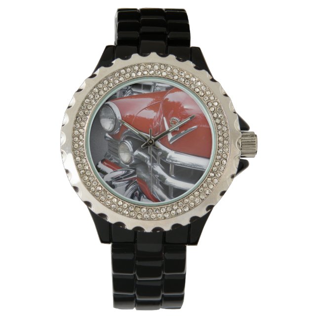 WA, Seattle, classic American automobile. Watch (Front)
