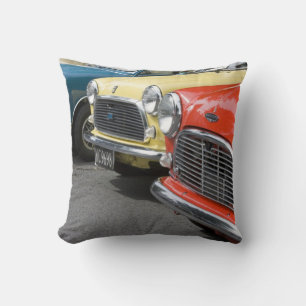 WA, Seattle, classic British automobile. Cushion