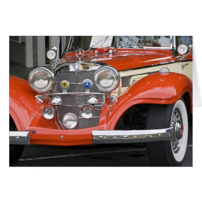 WA, Seattle, classic German automobile. 2 (Front Horizontal)