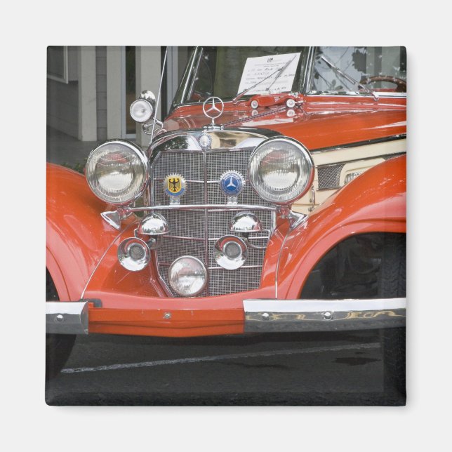 WA, Seattle, classic German automobile. 2 Magnet (Front)