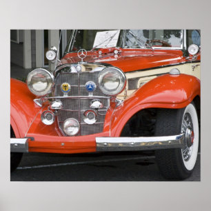 WA, Seattle, classic German automobile. 2 Poster