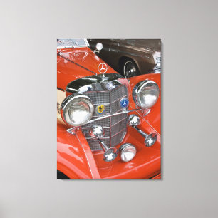 WA, Seattle, classic German automobile. Canvas Print