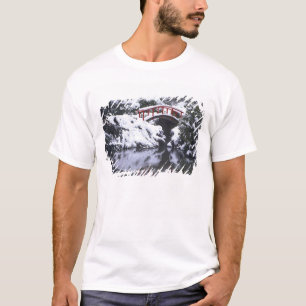 WA, Seattle, Moon bridge and pond after winter 2 T-Shirt