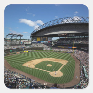 WA, Seattle, Safeco Field, Mariners baseball Square Sticker
