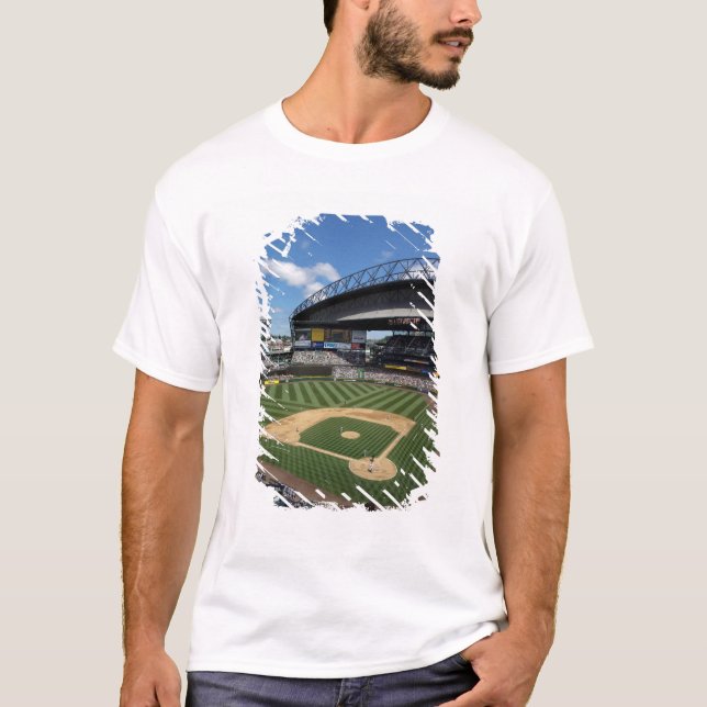 WA, Seattle, Safeco Field, Mariners baseball T-Shirt (Front)