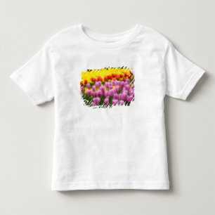 WA, Skagit Valley, Roozengaarde Tulip Garden, 2 Toddler T-Shirt