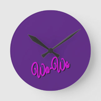 Wa-Wo Wave NFT Art Collection   Round Clock