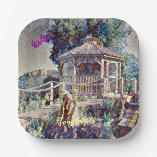 Wa-Wo Wave NFT Collection FLYING GAZEBO 12 Paper Plate