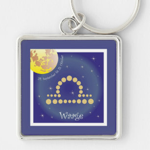Waage 24. Sept, bis 23. Okt. Schlüsselanhänger Key Ring