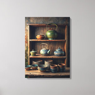 Wabi Sabi Art Canvas Print