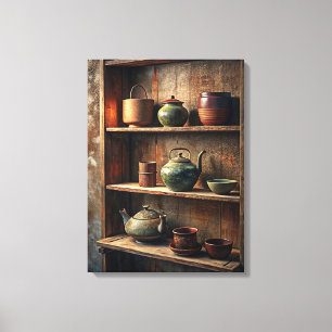 Wabi Sabi Art Canvas Print
