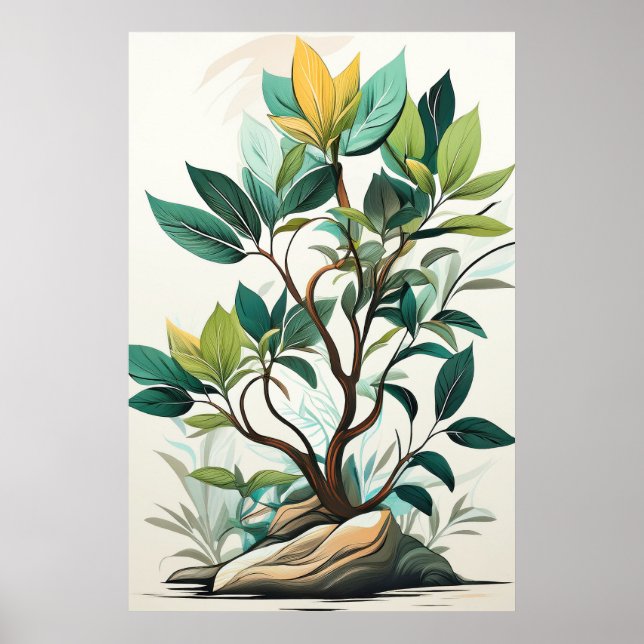 Wabi-Sabi Art Poster (Front)