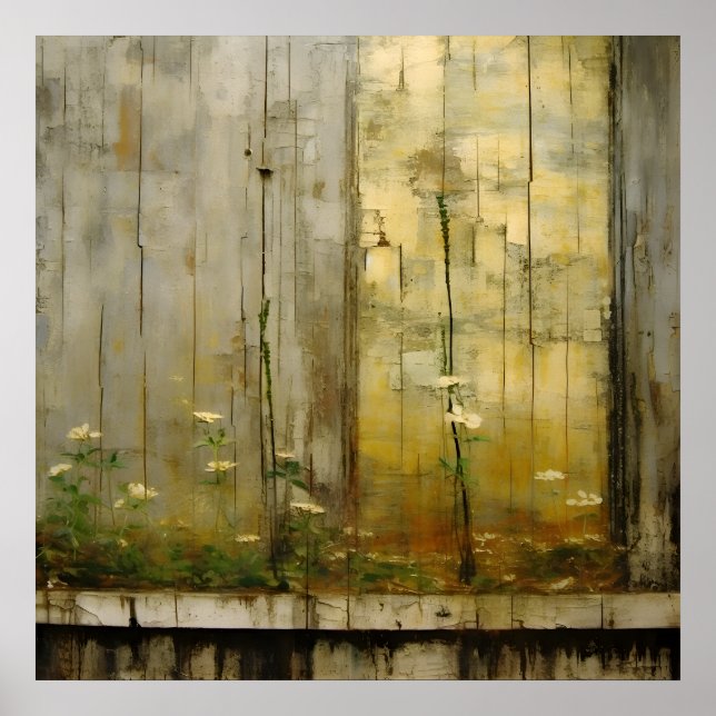 Wabi Sabi Japanese Style Art Poster (Front)