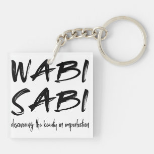 Wabi sabi key ring