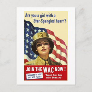 WAC POSTCARD