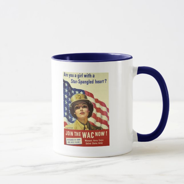 WAC recruiting Poster Mug (Right)