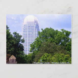 Wachovia Center, Winston-Salem NC Postcard