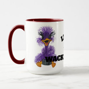 Wackadoodle Mug Red