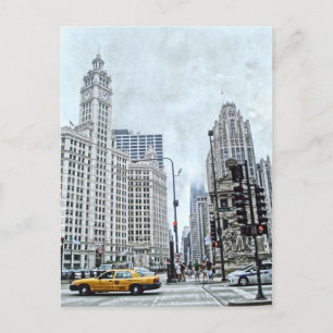 Wacker Dr. Chicago Postcard