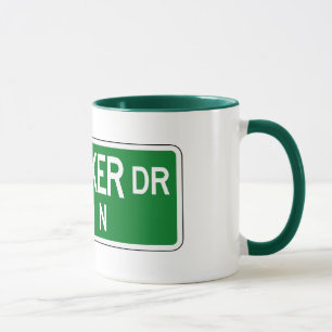 Wacker Drive, Chicago, IL Street Sign Mug