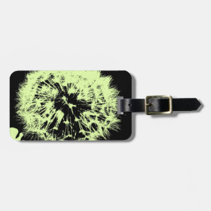 wacky art -dandelion lemon(C) Luggage Tag