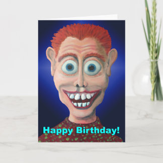 Wacky Birthday Greeting Card