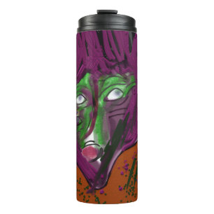 Wacky Cartoon Thermal Tumbler