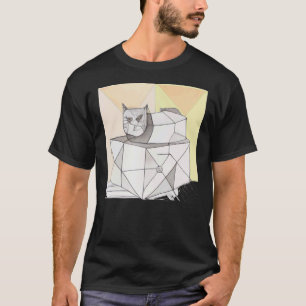 Wacky cat artwork kitten pun T-Shirt