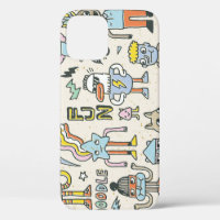 Wacky Doodles: Vintage Character Set