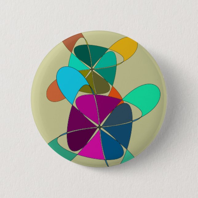 Wacky Retro Button (Front)