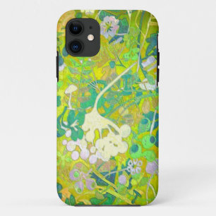 Wacky Retro Floral 2 iPhone 11 Case