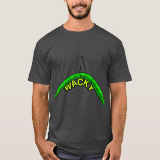 Wacky Rig Worm  Catch Fish With This Bass T-Shirt