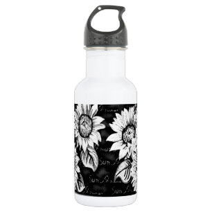 Wacky Sunflowers 532 Ml Water Bottle