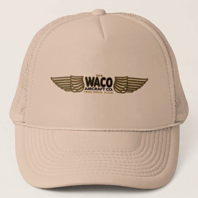 waco Aircraft Company Trucker Hat (Front)
