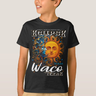 Waco Texas 2024 Total Solar Eclipse Cosmic April 8 T-Shirt